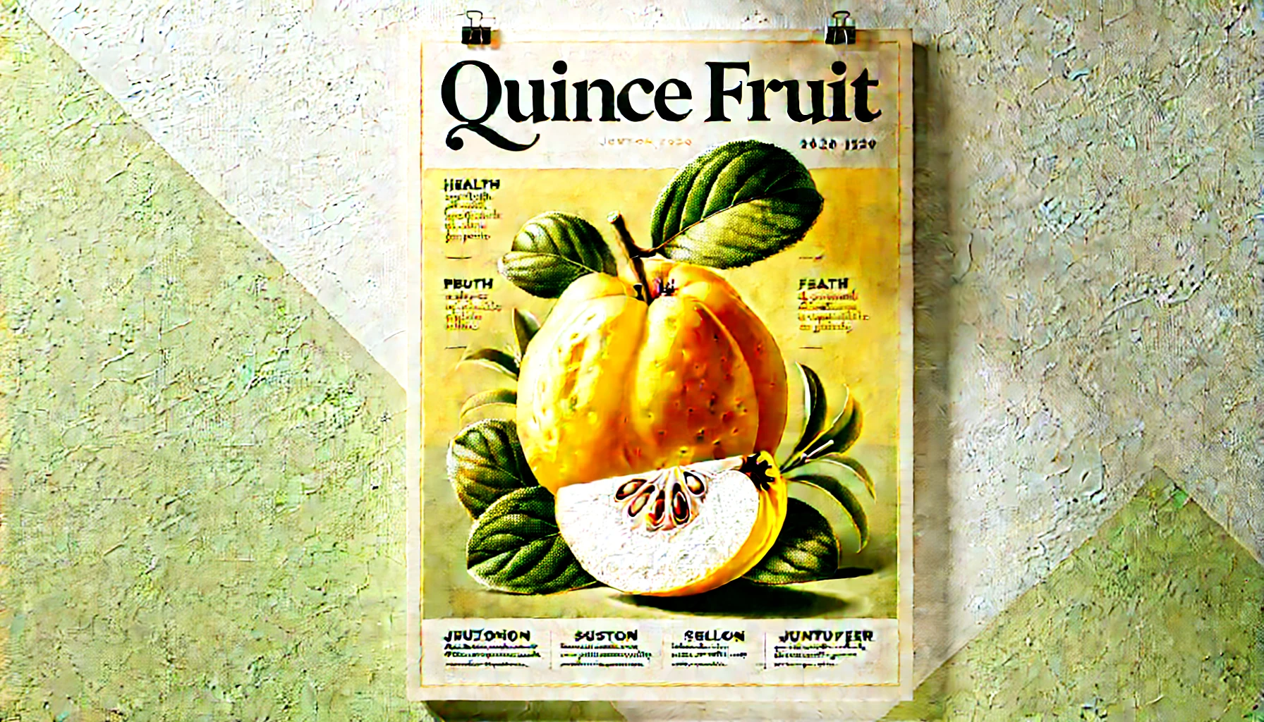 Discover the benefits, uses, and delicious ways to enjoy quince fruit, a nutritious and ancient fruit rich in health-promoting properties.